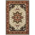 thumbnail image 3 of Gracewood Hollow Style Haven Adair Medallion Area Rug 6'7" x 9'6" 6' x 9' Indoor Living Room, Bedroom, Dining Room, 3 of 5
