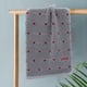 thumbnail image 4 of Toalla de pareja gris de algodón puro absorbente sin desvanecimiento sin desprendimiento 75x35cm Regalo del Día de San Valentín, 4 of 6