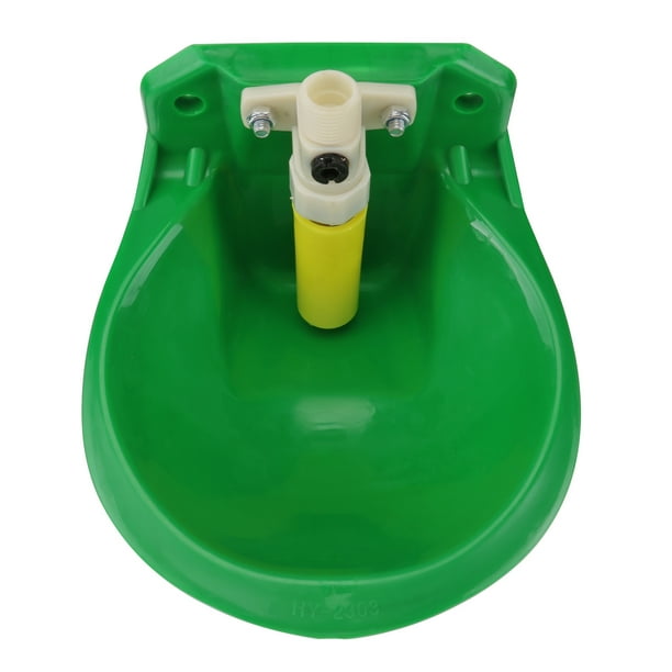 Bebedero de ovejas, cuenco de agua para animales, fuente de agua automática (verde), 1 unidad