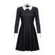 thumbnail image 1 of Vestido negro disfraz de Cosplay vestido de terciopelo de Halloween para niñas para fiesta de disfraces, 1 of 1