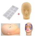 thumbnail image 3 of Cabeza de Maniquí Yinane con Extensión de Pestañas, 3 of 4