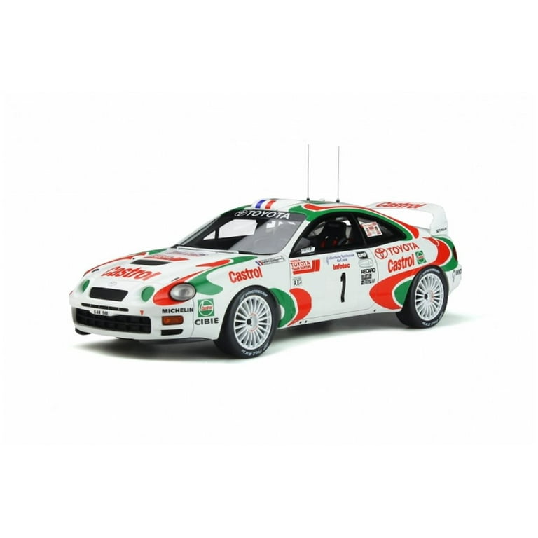 1995 Toyota Celica GT Four ST205, White with Red and Green