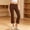 c01Brown, variant on Women's Flod Over Waist Capris Stretchy Flared Leg Yoga Pants, Versatile Fashion Solid Cropped Travel Sweatpants Yellow S