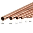 thumbnail image 3 of Cobre Tubo, 8mm 9mm 10mm 11mm 12mm 13mm OD x 0.5mm Pared Grosor 200mm Longitud Metal Tubo, Paquete de 6, 3 of 5