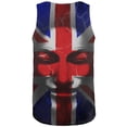 thumbnail image 2 of Guy Fawkes Day Union Jack Distressed British Flag Mask All Over Mens Tank Top Multi 2XL, 2 of 2