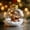 296#F, variant on Forest Animals Reading Christmas Ball Ornament Cute Hanging Tree Decoration Durable Holiday Ornament For Christmas Tree Home Decor Winter Party Gift Animal Lovers Collectors