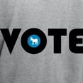 thumbnail image 3 of CafePress - Vote Blue Hooded Sweatshirt - Pullover Hoodie, Hooded Sweatshirt, 3 of 4