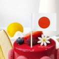 thumbnail image 4 of 100 Pcs Japan Flag Japanese Toothpick Flags Small Mini Japanese Cupcake Toppers Stick Flags Decorations, 4 of 5