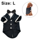 thumbnail image 2 of Camisa para perro, cachorro, mascota, ropa para perros pequeños, traje elegante, pajarita, camisa de boda, esmoquin formal Rojo Verde Cocina, Decoración y Otros, 2 of 6