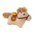 thumbnail image 4 of Muñeco de peluche con forma de caballo, llavero, llavero, llavero, animal de peluche Marrón, 4 of 7