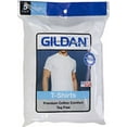 thumbnail image 2 of Gildan Men's Short Sleeve Crew White T-Shirt, 5-Pack, 2 of 2
