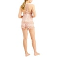 thumbnail image 2 of INC Sets Beige Satin Lace Trim Spaghetti Strap V Neck Cami Lounge Everyday  Size XS, 2 of 2