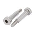 thumbnail image 2 of Unique Bargains 5pcs 304 Stainless Steel Shoulder Bolt 5mm Shoulder Dia 20mm Shoulder Length M4 Thread, 2 of 3