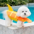 thumbnail image 6 of Dog Life Jacket with Chin Float, 2026 Upgraded Cute Shark Dog Life Vest for Swimming Boating, Puppy Swim Vest with High Buoyancy & Rescue Handle for Small Medium Large Dog, 6 of 9
