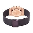 thumbnail image 3 of BERING Unisex Ceramic Watch With Rose Gold Case & Brown Mesh Strap, 3 of 3