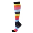 thumbnail image 3 of TINZ Chaussettes d'Exercice Élastiques Chaussettes de Course Chaussettes de Compression Bas Jacquard Chaussettes Mollet Dentelle Porte-Jarretelles Bas Cuisse Haute, 3 of 3