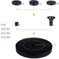 thumbnail image 4 of Bomba de agua solar CHEPIHG para fuente de baño de pájaros para exteriores flotante color Negro, 4 of 5