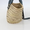 thumbnail image 3 of Pre-Owned Chloe Marcie Basket Bag Raffia Beige Wicker Tote Bag Bag, 3 of 8
