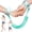 Green, variant on Kids Anti Lost Wrist Link, Children Wrist Traction Rope with Key Lock, Toddler Safety Harness Wrist Leash Baby Walking Wrist Strap, for Outdoor Activities, Travel & Shopping, 2 m/ 6.6 ft