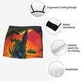 thumbnail image 3 of Xecao Abstract Tree Castle Print Men's Underwear Boxer Briefs Pack - Your ComfortSoft, Moisture-Wicking, and Breathable Choice for Men's Underwear-X-Large, 3 of 5