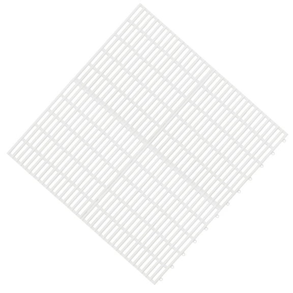 HOMEMAXS  4 Pcs Anti-slip Floor Mat Household Office Decor Home Exhaust Fan Baby White