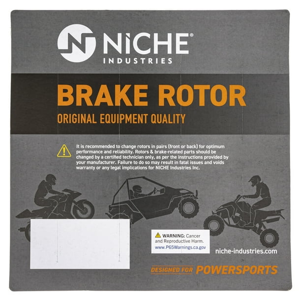 Niche Front Brake Rotor Set for Kawasaki Ninja ZX12R Z1000