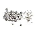 thumbnail image 2 of 50Pcs Hat Pin Back Lapel Butterfly Clasp Fastener, 2 of 8