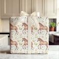 thumbnail image 2 of Watercolor Horse and Easter Egg Pattern Easter Gift Wrapping Paper, 2 of 5
