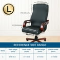 thumbnail image 2 of Office Chair Cover Stretchable Chair Cover for Office Chair Computer Chair Cover Office Chair Cover High Back, 2 of 7