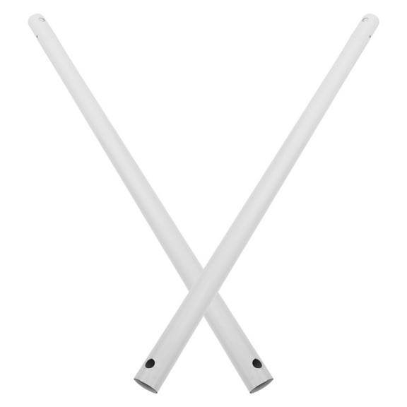 CTIRCHIU 2Pcs Extension Rod for Ceiling Fan Iron for Enhanced Air High Ceilings