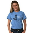 thumbnail image 3 of Texas Slang Funny State Shape TX Plus Size Crewneck Graphic Tee Shirt Brisco Brands 2X, 3 of 5