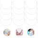 thumbnail image 1 of 12 Pares De Metálico De De Las Mujeres Debajo De Los Taza De Alambre De Acero Inoxidable C D Macarena Lady Bra Underwire Replacement, 1 of 8