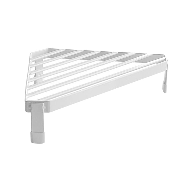 Estante para almacenar ollas, organizador de sartenes, soporte para utensilios, estante organizador, escurridor Blanco