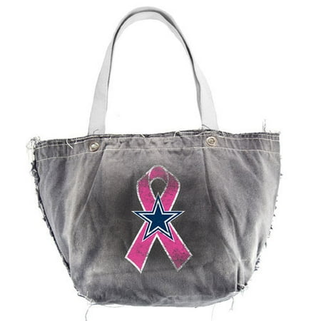 NFL - Dallas Cowboys Breast Cancer Awareness Black Vintage Tote