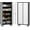 Silver with Wheels, variant on IdeaHouse Metal Storage Cabinet with Wheels, 72" Steel Garage Cabinet with Lock, Pegboard, 4 Adjustable Shelves & Lockable Rolling Design for Garage, Home & Office Organization