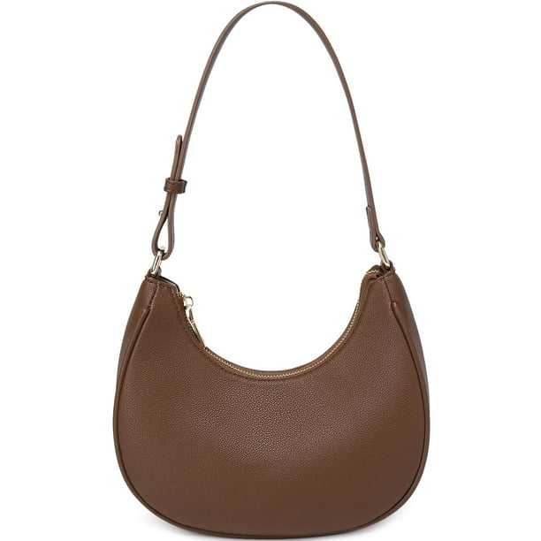 WSRYDJDL Crescent Bolsos de hombro para mujer lindo Hobo Tote bolso debajo del brazo monederos mini bolso de embrague con cierre de cremallera