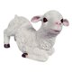 thumbnail image 1 of Cordero de resina artificial, adornos de simulación de estatuas de animales, para mesa casera Arrodillado Zulema Estatua de animales artificiales, 1 of 7