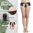 thumbnail image 2 of Bragas transpirables con estampado de orejas de animales divertidos bonitos a la moda para mujer, bragas sexis de cintura baja Fridja  nalpqowj44790, 2 of 7