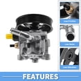 thumbnail image 4 of Unique Bargains Power Steering Pump Power Assist Pump Replace for Toyota Corolla 2003-2008 1.8L L4 Wagonr, 4 of 7