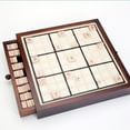 thumbnail image 4 of Bits and Pieces Sudoku Board Game Deluxe Wooden, 100 Puzzles, 4 Difficulty Levels, 10-1/2", 4 of 8
