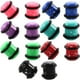 thumbnail image 3 of 36 Piezas Acrílico Medidores De Oído Tunnel Plugs Estirador Expansor Kit Rojo Sunnimix kit de estiramiento de orejas, 3 of 8