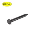 thumbnail image 1 of Uxcell 25mm / 1" Clavo de Cemento de Pared de Acero al Carbono Electrochapado Negro 200 Paquete, 1 of 5