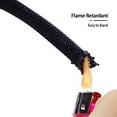thumbnail image 5 of PET Expandable Cable Sleeve 3/4/6/8/10/12/14mm Tight Braided High Density Hardness Insulated Line Protection Wire Wrap Sheath, 5 of 5