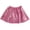 Hot Pink, variant on CPNG Girls Sequin Cheerleading Puffy Skirt Metallic Skater Skirt Sparkly Shiny Flared Pleated A-Line Mini Skirt(Hot Pink,3-4 Years)