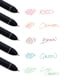 thumbnail image 3 of Bolígrafo Pentel EnerGel Kuro Shades of Leaves de 0,7 mm, paquete de 5, 3 of 6