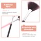 thumbnail image 4 of EeaseMX 4 brochas de maquillaje profesionales de mango largo con forma de abanico, brocha para colorete y polvos., 4 of 7