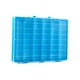 thumbnail image 2 of Caja de almacenamiento de juguetes, joyero, 48 rejillas con tapa, organizador de juguetes apilable, caja contenedor para juguetes de bloques de Azul, 2 of 9
