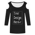 thumbnail image 5 of Summer Tops for Women Sleeve Shirt Medium Sleeve Short Tee Shirt Women Short Raglan Tee Womens Summer Shirts Loose Fit S Tops Womens Hiking Shirts Top Running Long Black XL, 5 of 5