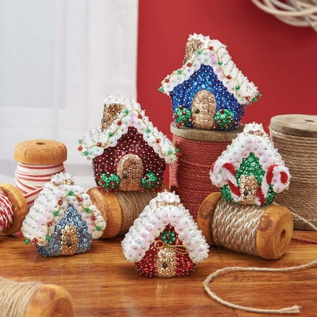 Sunrise Craft & Hobby™ Village Houses Ornament Kit 