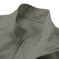 thumbnail image 5 of RongHuan Big and Tall Bomber Jackets for Men Casual Stand Collar Coat Zip Up Jackets Long Sleeve Solid Color Outerwear, 5 of 9